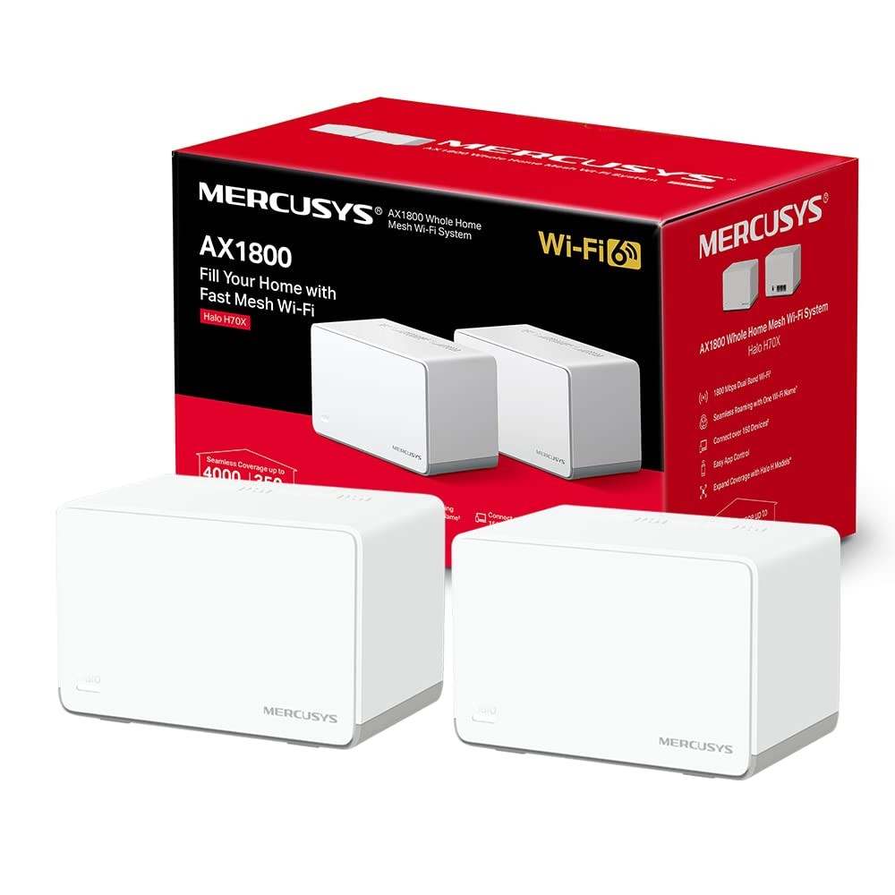 TP-LINK HALO H70X(2-PACK) MESH SYSTEM